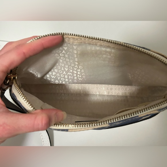 Kate Spade Wellesley Leaves Hanna Hyacinth Crossbody - Picture 5 of 11